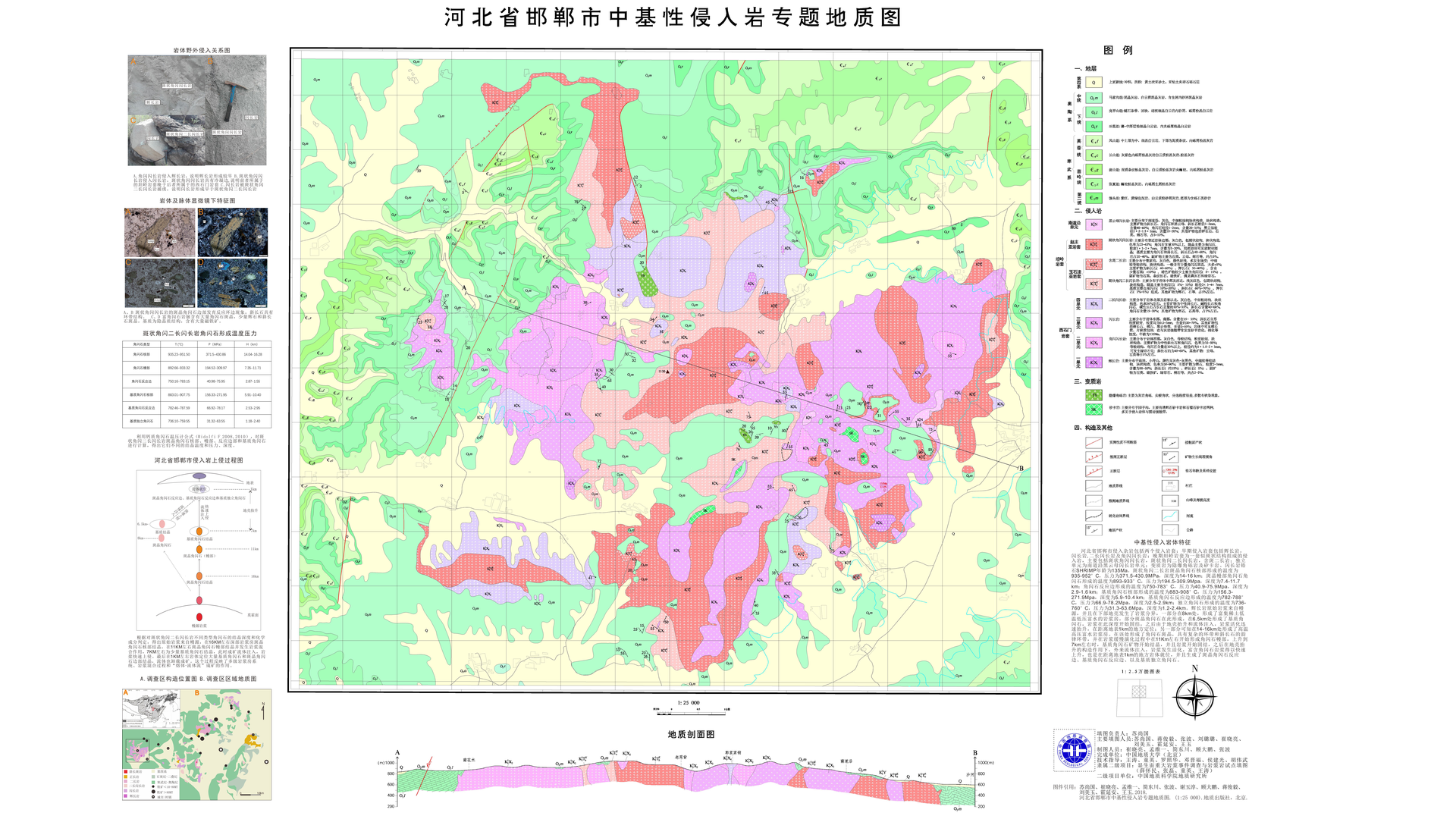 1：2.5万河北省邯郸市中基性侵入岩专题地质图